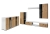 Komoda SARSA MDF LAMELE AR/WH20 dąb artisan/biały