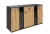 Komoda SARSA MDF LAMELE AR/MAT20 dąb artisan/matera