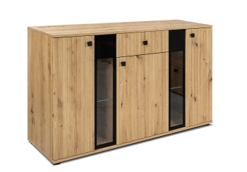 Komoda SARSA MDF LAMELE ARAR20 dąb artisan/dąb artisan