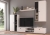 Meblościanka SARSA MDF LAMELE WH/WH01 biały