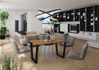 Stół industralny loft  CERES 185x67 cm