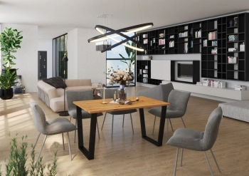 Stół industralny loft  CERES 138x67 cm