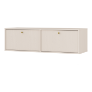 Przejdź do produktu Komoda wisząca 4 JAKATA 302 RTV 2K beż piaskowy