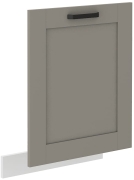 Przejdź do produktu Front do zabudowy zmywarki ZM 713x596 jasny szary/biały mat LUNEA CLAYGREY/WH