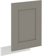 Przejdź do produktu Front do zabudowy zmywarki ZM 570x446 jasny szary/biały mat LUNEA CLAYGREY/WH
