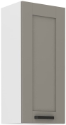 Przejdź do produktu Szafka kuchenna górna 40 G-90 1F jasny szary/biały mat LUNEA CLAYGREY/WH