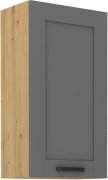 Przejdź do produktu Szafka kuchenna górna 50 G-90 1F ciemny szary mat/dąb artisan LUNEA DUSTGREY/AR