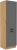 Słupek kuchenny 60 DK-210 2F ciemny szary mat/dąb artisan LAURA DUSTGREY/AR
