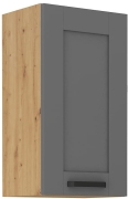 Przejdź do produktu Szafka kuchenna górna 40 G-72 1F ciemny szary mat/ dąb artisan LUNEA DUSTGREY/AR