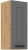 Szafka kuchenna górna 30 G-72 1F ciemny szary mat/dąb artisan LAURA DUSTGREY/AR