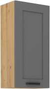 Przejdź do produktu Szafka kuchenna górna 45 G-90 1F ciemny szary mat/ dąb artisan LUNEA DUSTGREY/AR