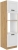 Słupek kuchenny 60 DPM-210 2F biały mat/dąb artisan LAURA WH/AR
