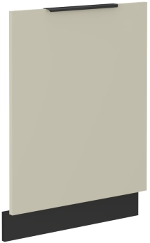Front do zabudowy zmywarki ZM 713x596 kaszmir/czarny mat ARMONA