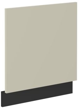 Front do zabudowy zmywarki ZM 570x596 kaszmir/czarny mat ARMONA