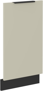 Front do zabudowy zmywarki ZM 713x446 kaszmir/czarny mat ARMONA
