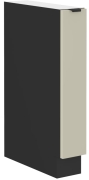 Przejdź do produktu Szafka kuchenna dolna 15 D CARGO BB kaszmir/czarny mat ARRONA