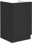 Przejdź do produktu Szafka kuchenna dolna zlewowa 50 ZL 1F BB czarny mat SIENNA
