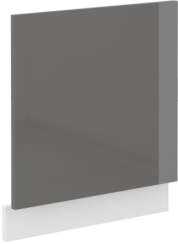 Front do zabudowy zmywarki ZM 570x596 szary połysk MONIA POŁYSK