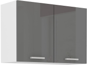 Przejdź do produktu Szafka kuchenna górna 80 G-60 2F szary połysk MONIA POŁYSK