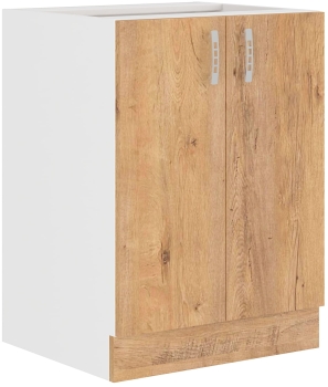 Szafka kuchenna dolna 60 D 2F BB dąb lefkas SANSA LEFKAS