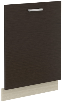 Front do zabudowy zmywarki ZM 713x596 dąb ferrara/legno ciemne CHAMONIX