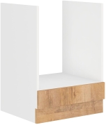 Przejdź do produktu Szafka dolna do zabudowy piekarnika 60 D GAZ BB  dąb lefkas SANSA LEFKAS