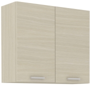 Przejdź do produktu Szafka kuchenna górna 80 G-72 2F dąb ferrara/legno ciemne HARMONIA