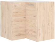 Przejdź do produktu Szafka kuchenna dolna narożna 89x89 DN 1F BB dąb bordeaux BORDOO