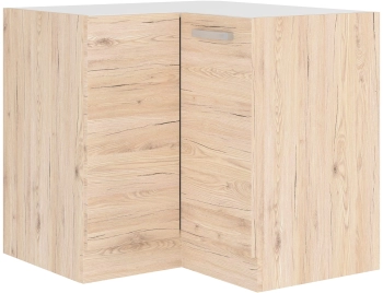 Szafka kuchenna dolna narożna 89x89 DN 1F BB dąb bordeaux BORDEUX