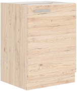 Przejdź do produktu Szafka kuchenna dolna 60 D 1F BB dąb bordeaux BORDOO