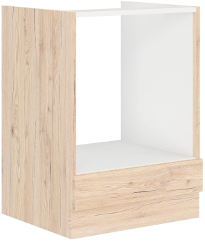 Szafka dolna do zabudowy piekarnika 60 D GAZ BB dąb bordeaux BORDEUX