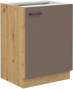 Przejdź do produktu Szafka kuchenna dolna 60 D 1F BB trufla grey BOLIWIA