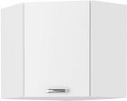 Przejdź do produktu Szafka kuchenna górna narożna 58x58 GN-60 1F biały mat MEGAN