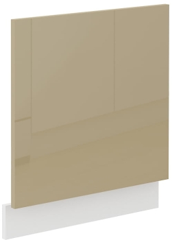 Front do zabudowy zmywarki ZM 570x596 cappucino połysk LARA CAPPUCINO