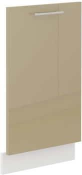 Front do zabudowy zmywarki ZM 713x446 cappucino połysk LARA CAPPUCINO