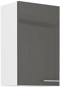 Szafka kuchenna górna 45 G-72 1F szary połysk LARA GREY