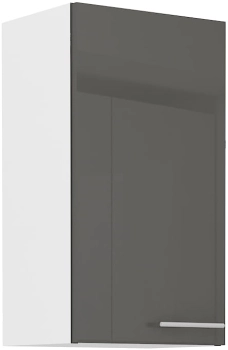 Szafka kuchenna górna 40 G-72 1F szary połysk LARA GREY