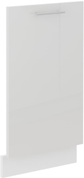 Front do zabudowy zmywarki ZM 713x446 biały połysk LARA WHITE