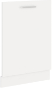 Przejdź do produktu Front do zabudowy zmywarki ZM 713x596 biały mat WHITE MAT