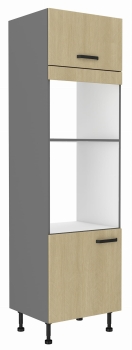 Słupek kuchenny 60 DPM-210 2F jodełka scandi/antracyt SANDI/ANT