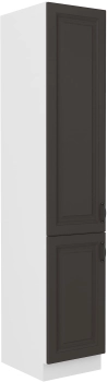 Słupek kuchenny 40 DK-210 2F grafit/biały mat KLEO GRMAT/WH