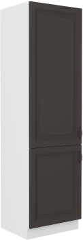 Słupek kuchenny 60 DK-210 2F grafit/biały mat KLEO GRMAT/WH