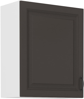 Szafka kuchenna górna 60 G-72 2F grafit/biały mat KLEO GRMAT/WH