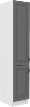 Słupek kuchenny 40 DK-210 2F ciemny szary/biały mat KLEO DUSTGREY/WH