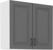 Przejdź do produktu Szafka kuchenna górna 80 G-72 2F ciemny szary/biały mat KLEO DUSTGREY/WH