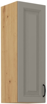 Szafka kuchenna górna 30 G-90 1F jasny szary mat/dąb artisan KLEO CLAYGREY/AR