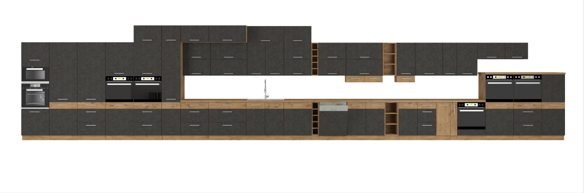 Słupek kuchenny 60 DKS-210 3S 1F matera VIVA-GRMAT