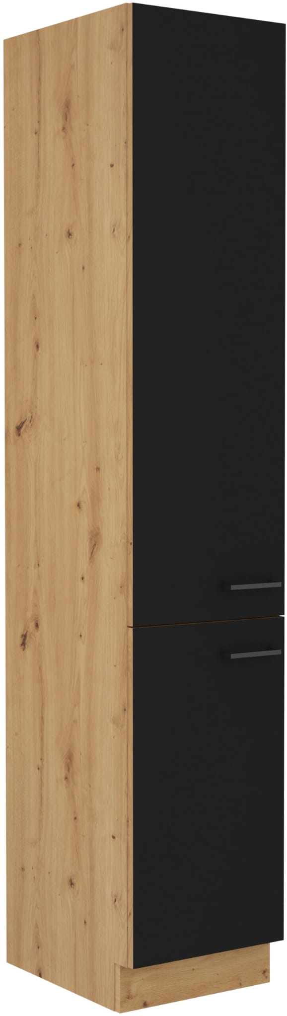 Słupek kuchenny 40 DK-210 2F czarny mat MODERNO