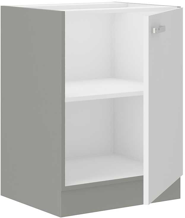 Szafka kuchenna dolna 60 D 1F BB biały połysk IGA BIANCA