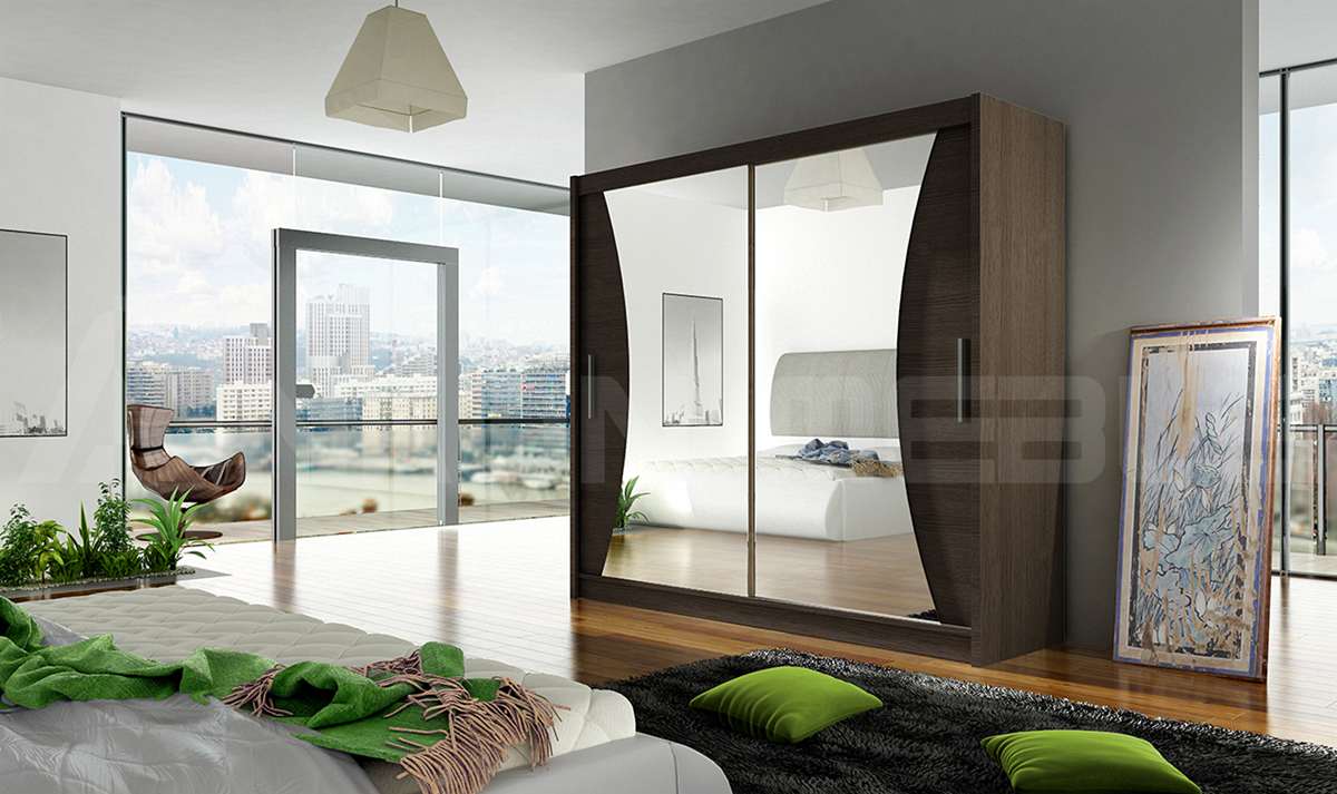 bega_v_choco,180cm Szafa BEGA (VEGAS), szafa przesuwna, garderoba, szafa do sypialni, szafa z lustrem.jpg